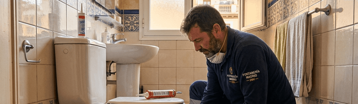 ¿Por qué el inodoro pierde agua por debajo?
